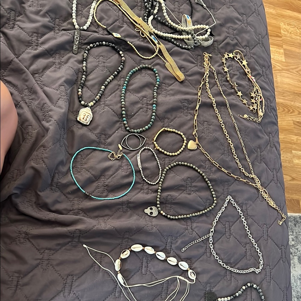 Elegant Gold and Silver Women's Jewelry Set